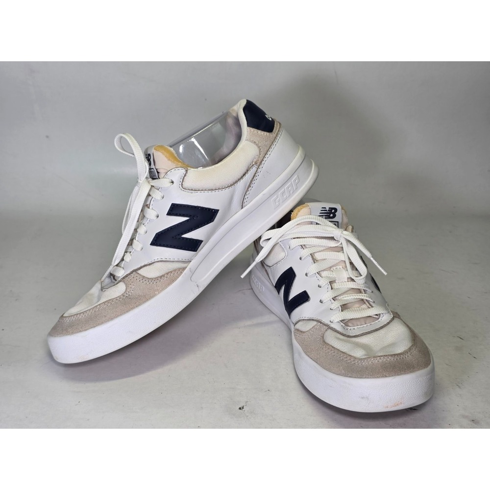 New Balance 300 Court Men's Sneakers Size 10 D Women's 11.5 D White Gray Shoes - Picture 3 of 16